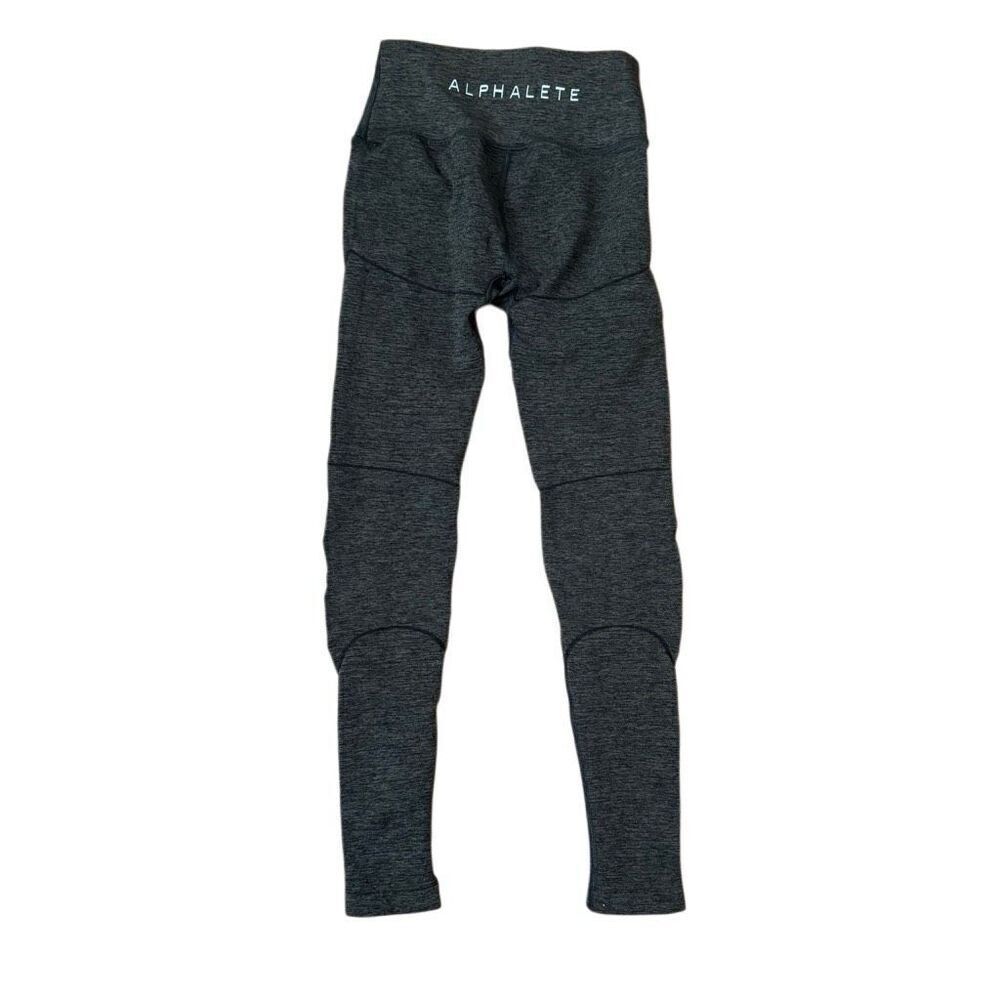 Alphalete R6 Revival Leggings Charcoal Gray Size Small